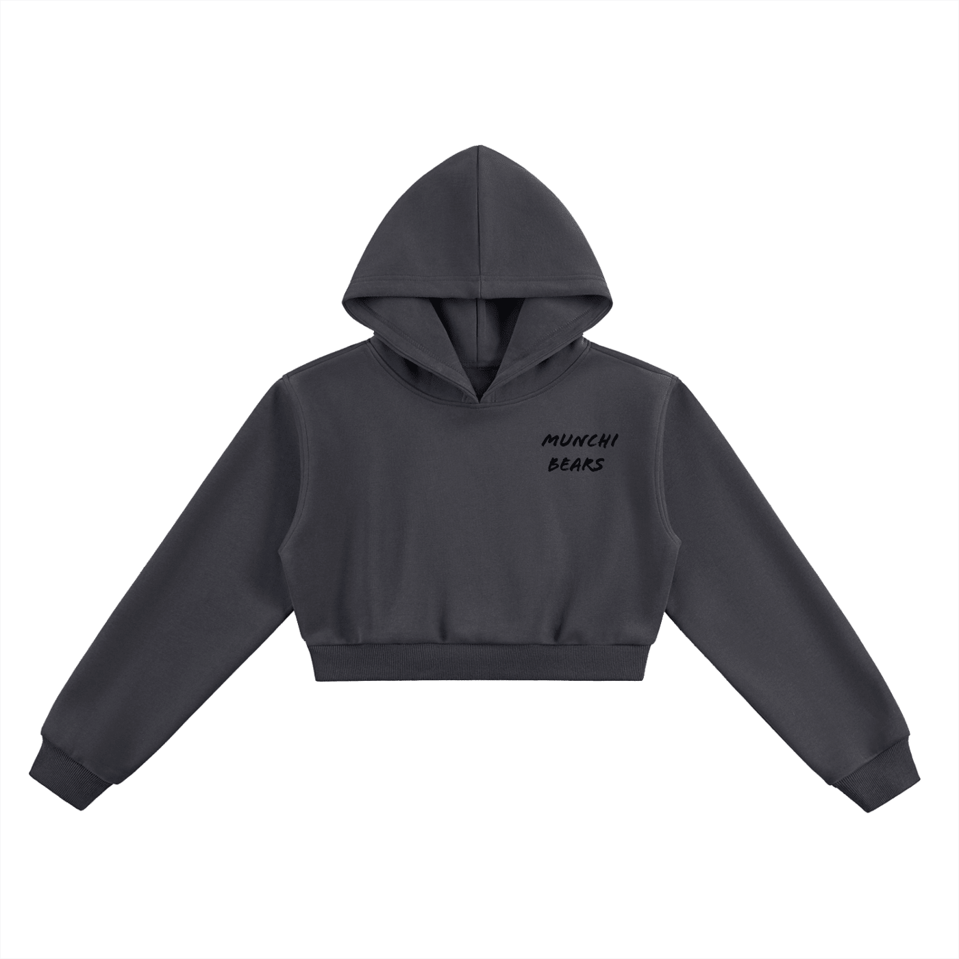 Women's Cropped Hoodie – Munchi Bears