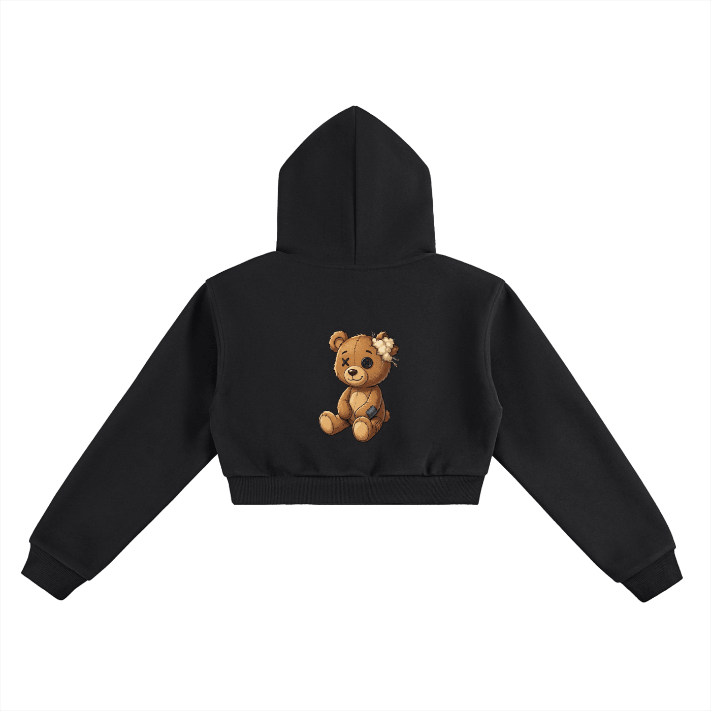 Crop Hoodie Womens By Munchi Bears - Munchi Bears