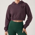 Crop Hoodie Womens By Munchi Bears - Munchi Bears