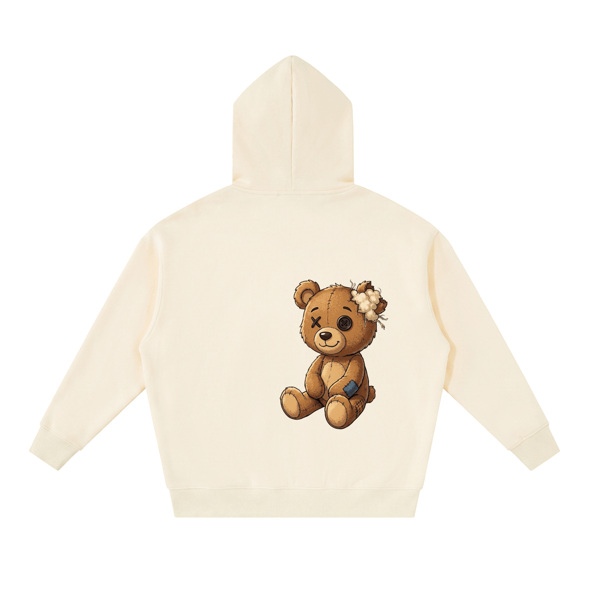 Dual Zip Oversized Hoodie | Munchibears - Munchi Bears