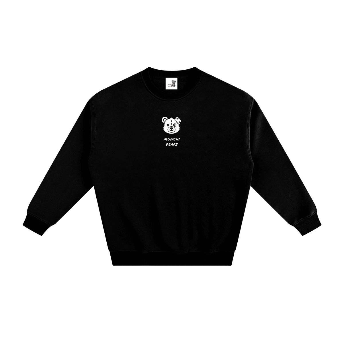 Fleeced Crewneck Sweatshirt | Munchibears - Munchi Bears