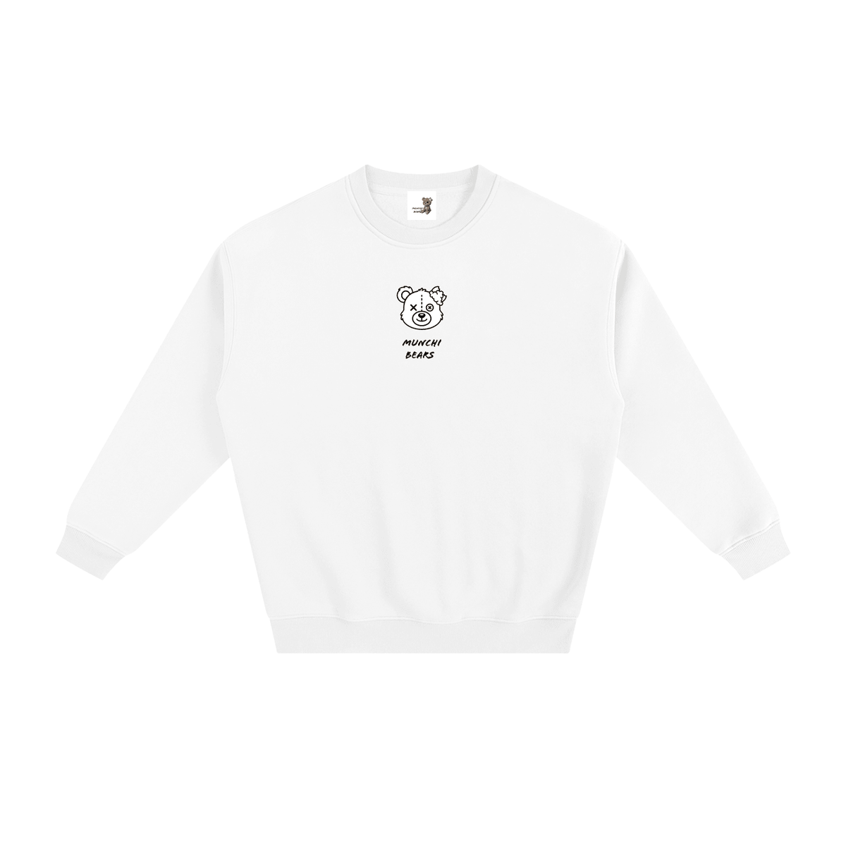 Fleeced Crewneck Sweatshirt | Munchibears - Munchi Bears