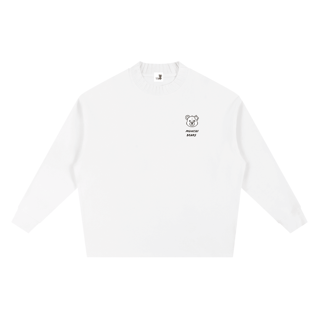 Knitted Oversized Sweatshirt | Munchibears - Munchi Bears