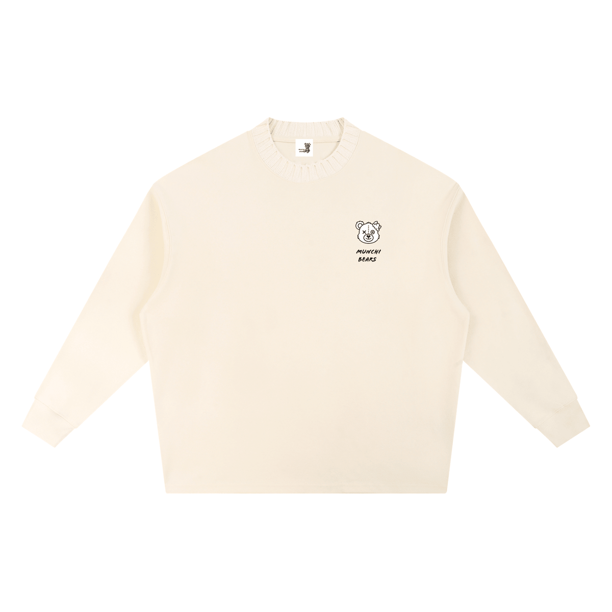 Knitted Oversized Sweatshirt | Munchibears - Munchi Bears