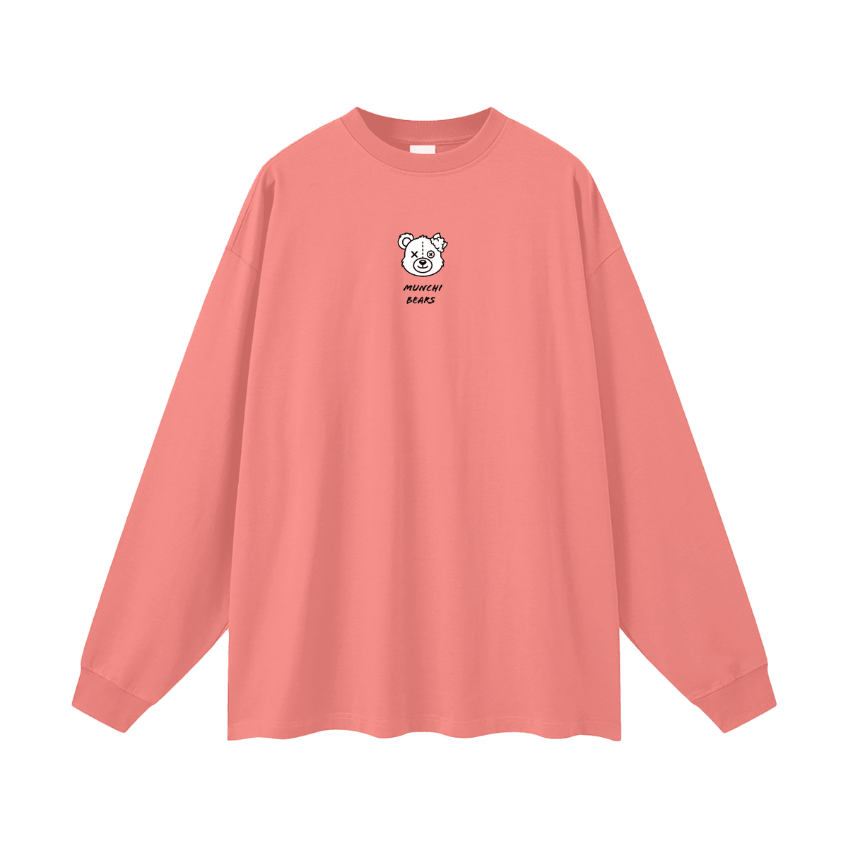 Oversized Long Sleeve T-Shirt | Munchibears - Munchi Bears