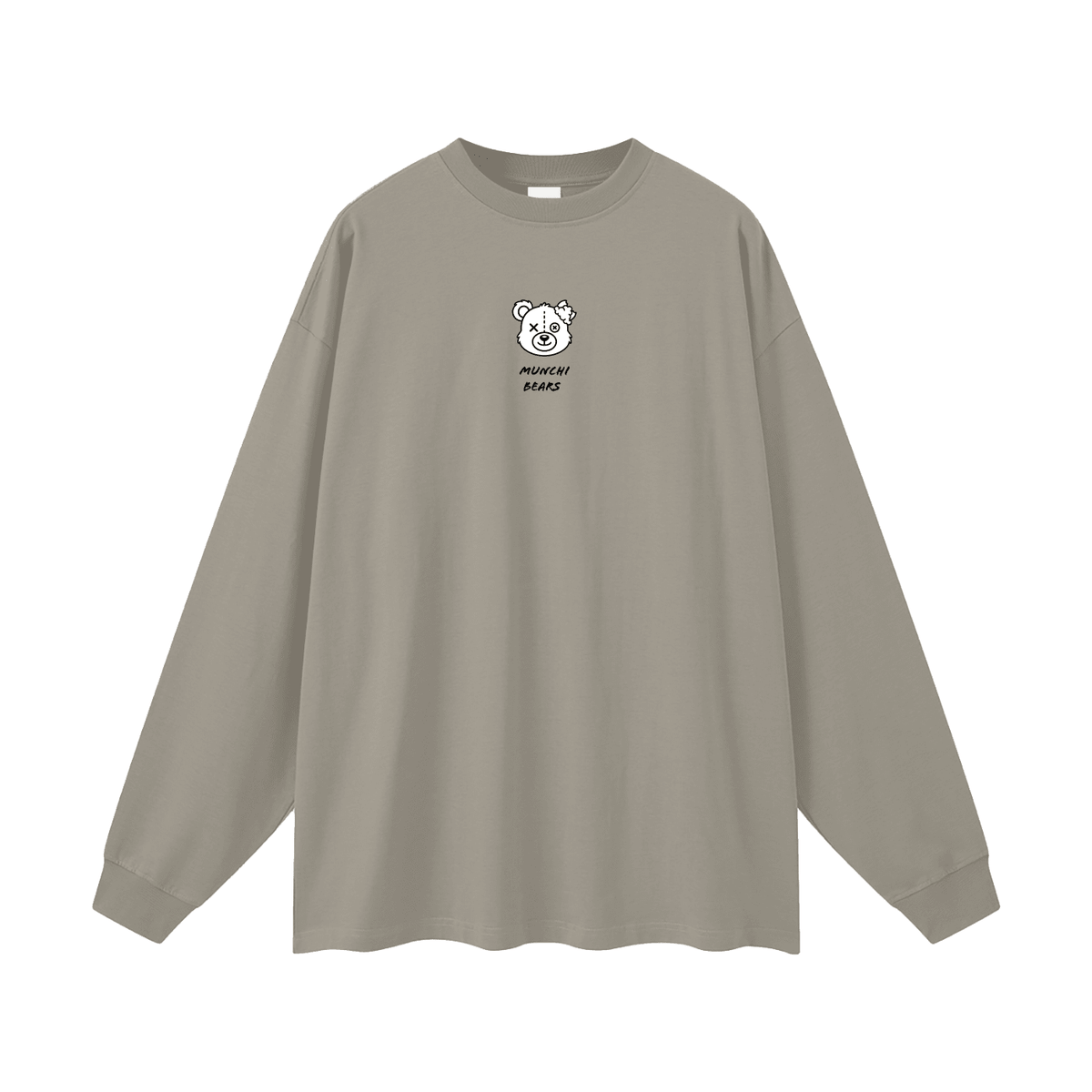 Oversized Long Sleeve T-Shirt | Munchibears - Munchi Bears