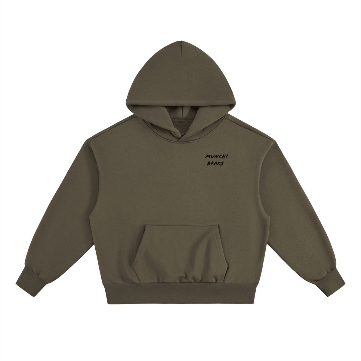 Oversized Streetwear Hoodie - Munchi Bears - Munchi Bears