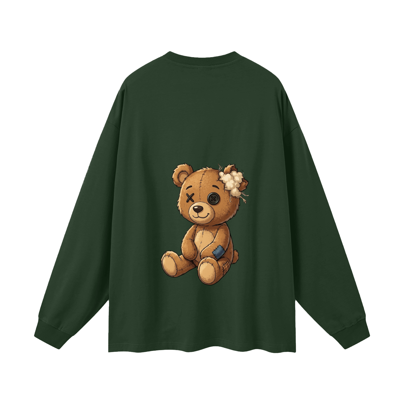 Oversized Unisex Long Sleeve T-Shirt By Munchi Bears - Munchi Bears