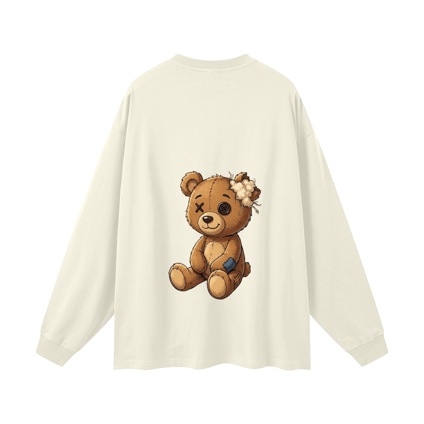 Oversized Unisex Long Sleeve T-Shirt By Munchi Bears - Munchi Bears
