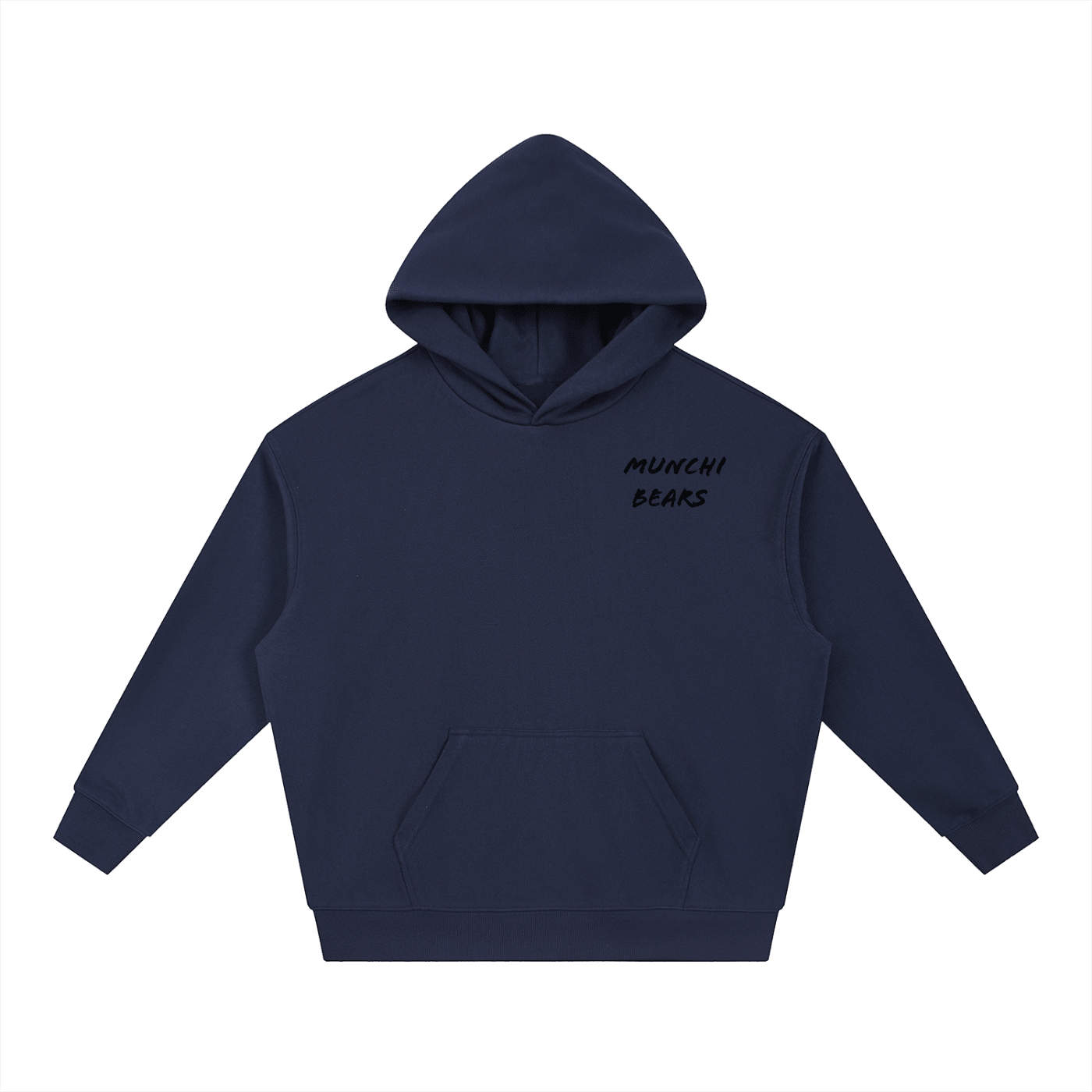 Simple Hoodie Drop-Shoulder By Munchi Bears - Munchi Bears
