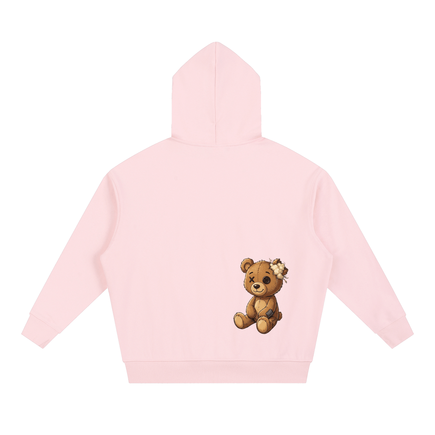 Simple Hoodie Drop-Shoulder By Munchi Bears - Munchi Bears