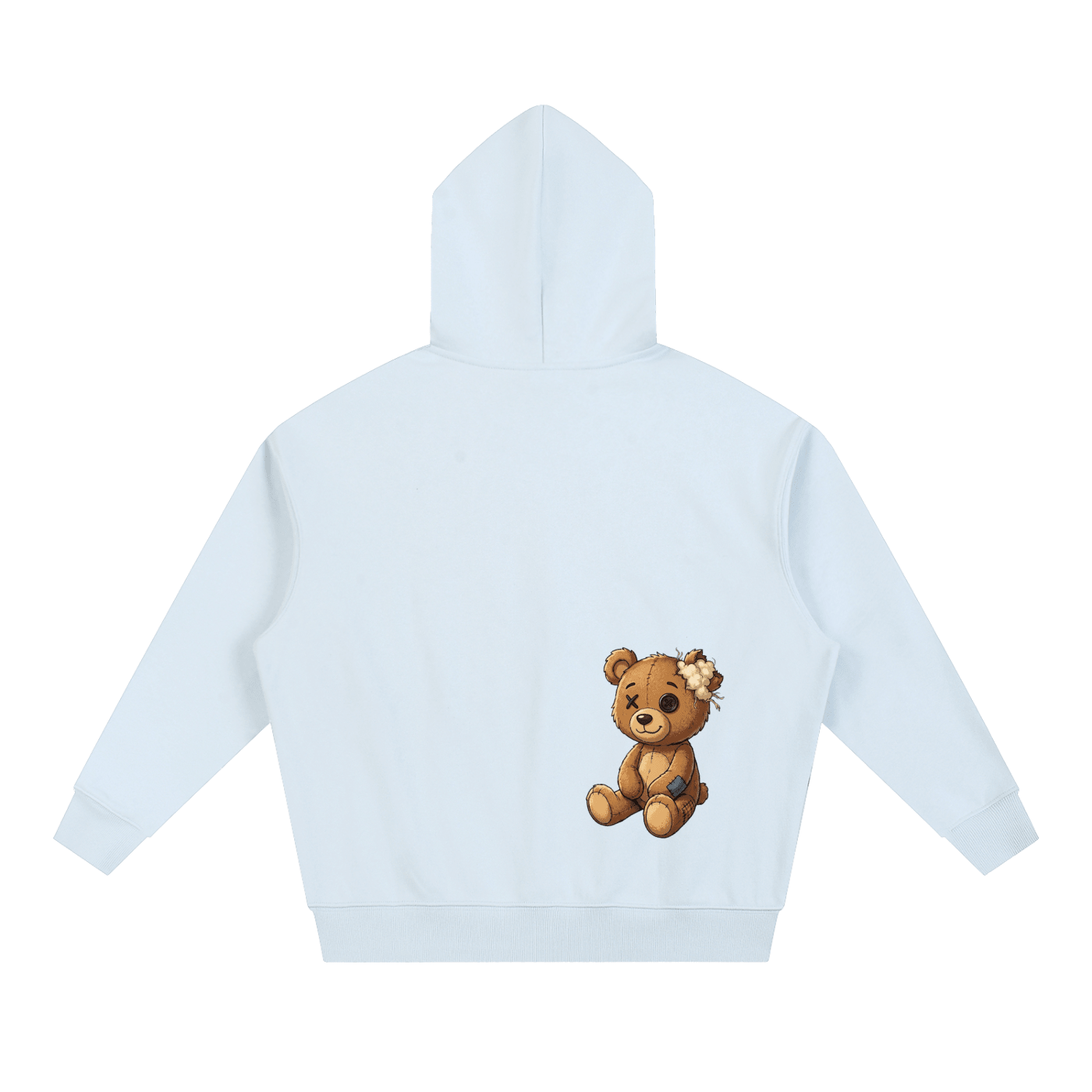 Simple Hoodie Drop-Shoulder By Munchi Bears - Munchi Bears