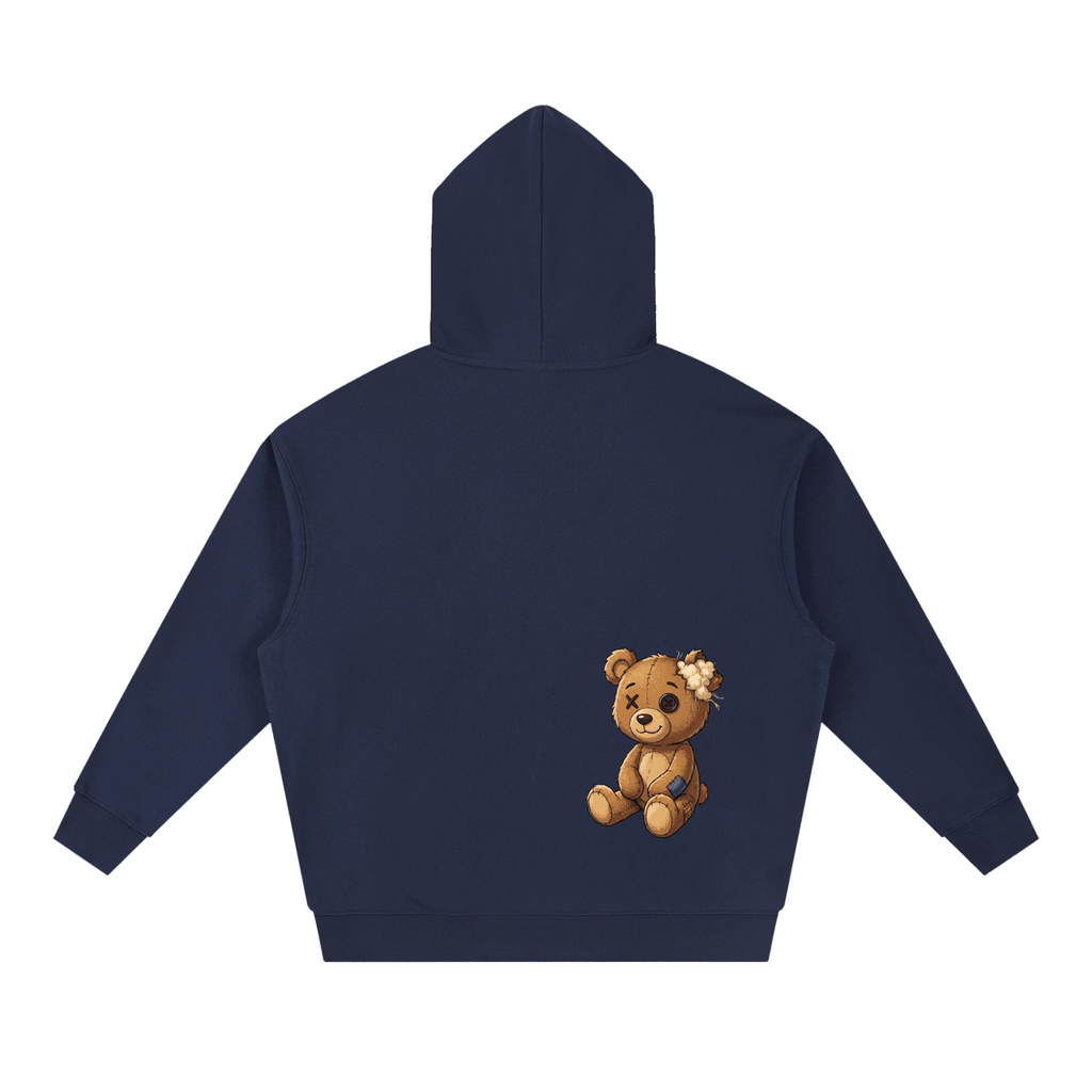 Simple Hoodie Drop-Shoulder By Munchi Bears - Munchi Bears
