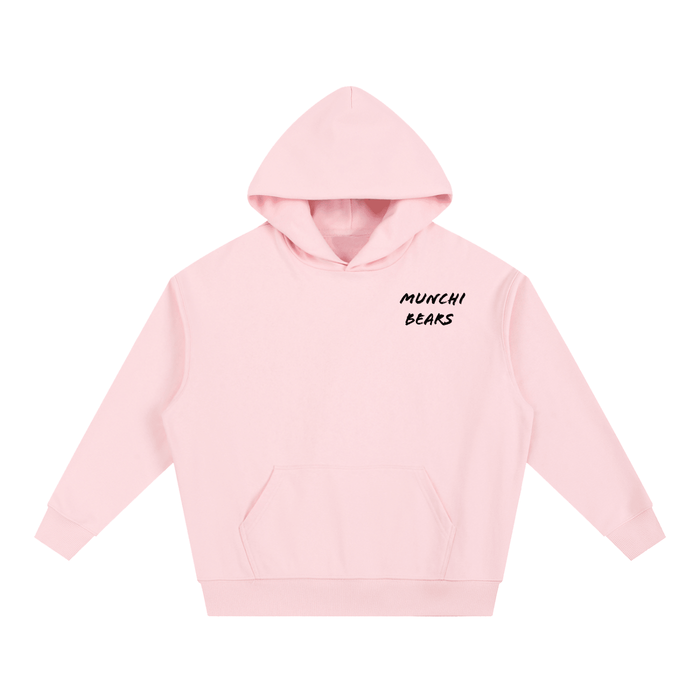 Simple Hoodie Drop-Shoulder By Munchi Bears - Munchi Bears