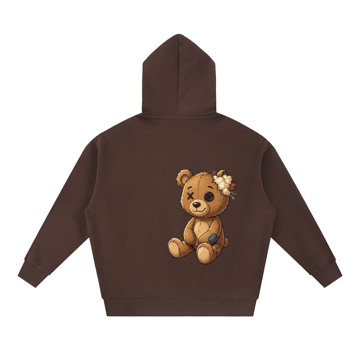Unisex Dual-Zip Oversized Hoodie | Munchi Bears - Munchi Bears