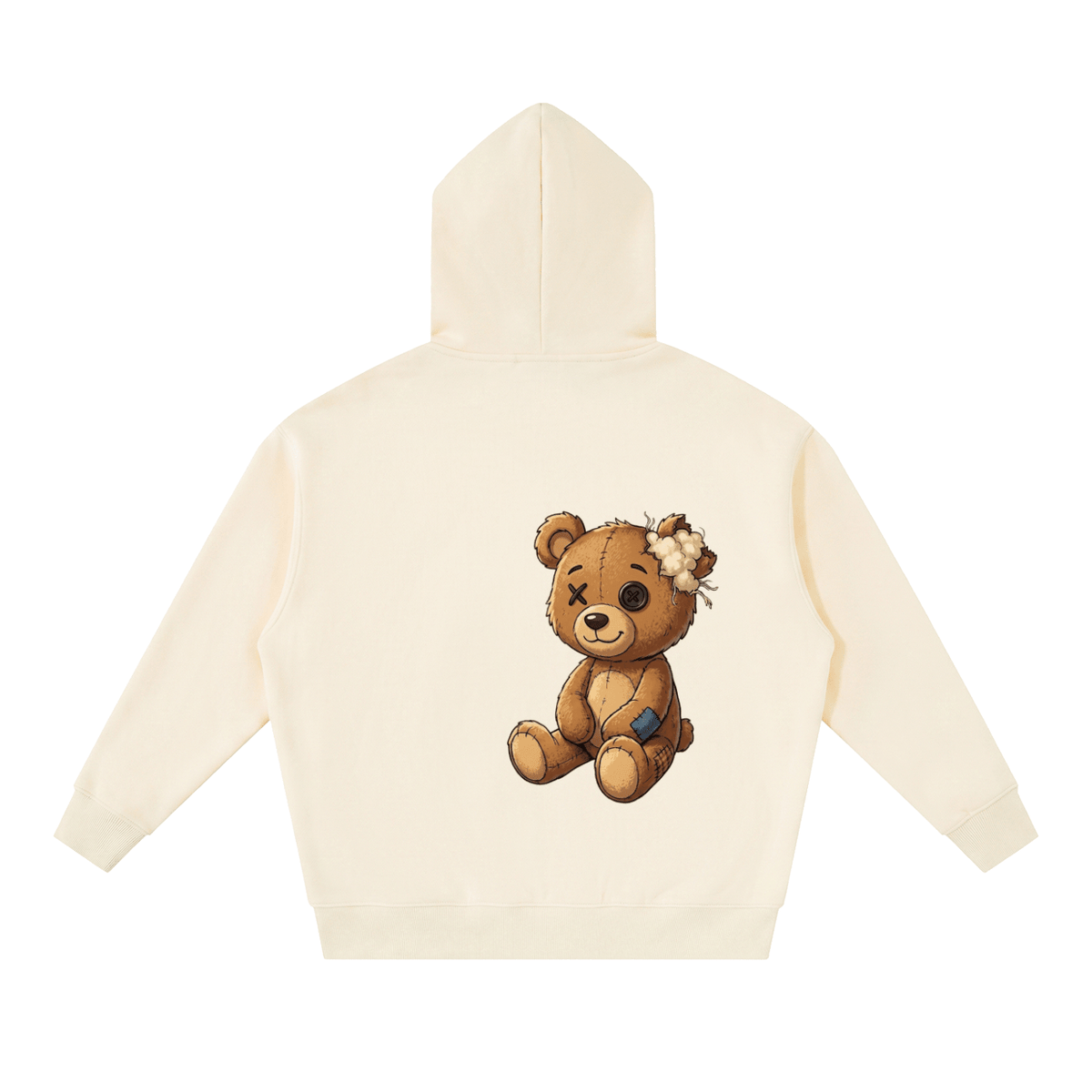 Unisex Dual-Zip Oversized Hoodie | Munchi Bears - Munchi Bears