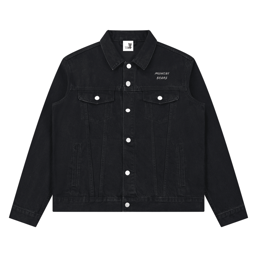 Vintage Denim Jacket by Munchi Bears - Munchi Bears