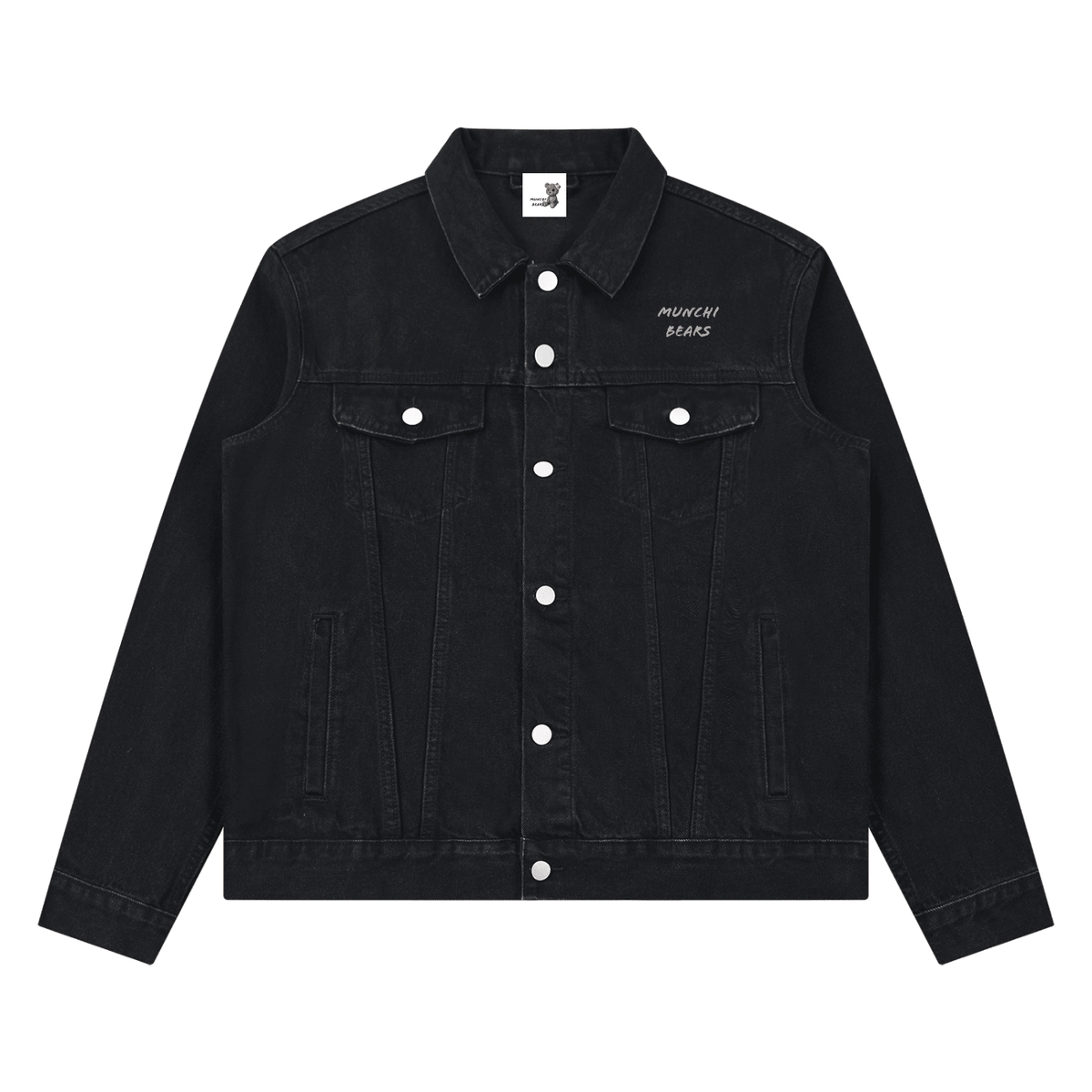 Vintage Denim Jacket by Munchi Bears - Munchi Bears