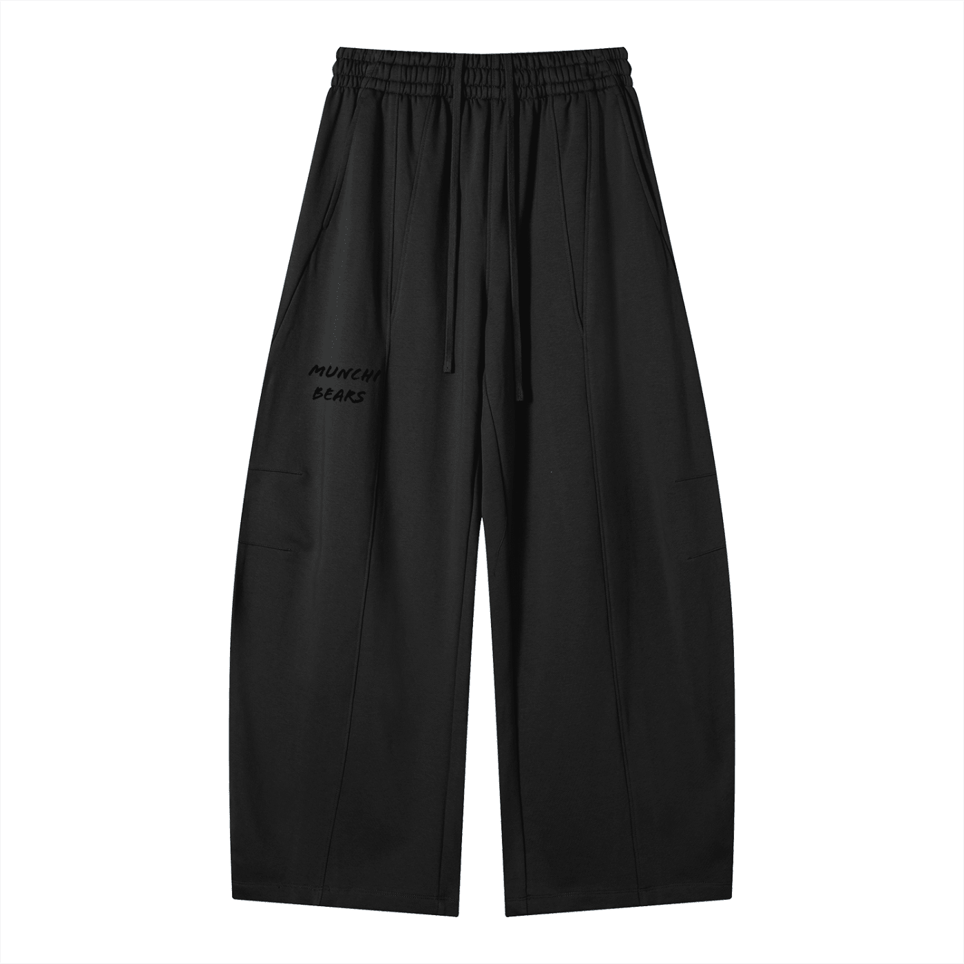 Wide Leg Sweatpants By Munchi Bears - Munchi Bears