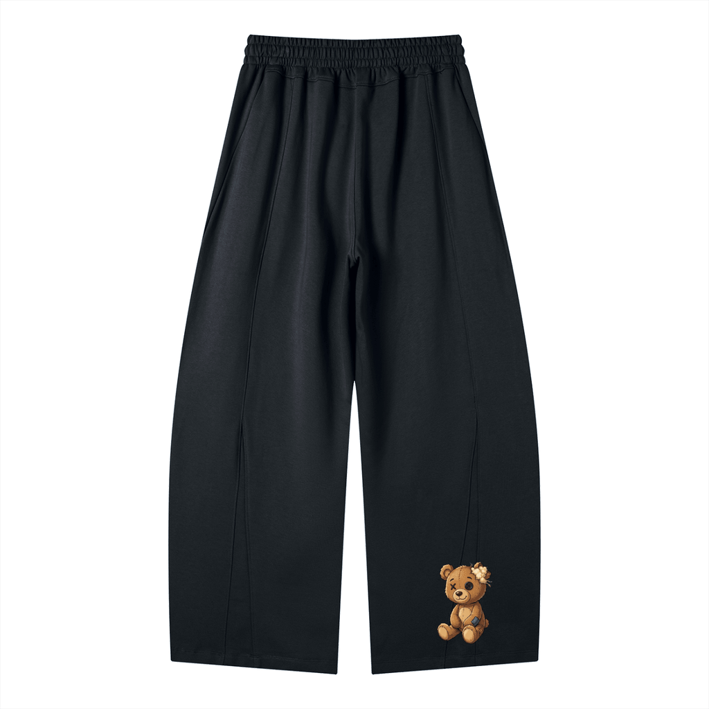 Wide Leg Sweatpants By Munchi Bears - Munchi Bears