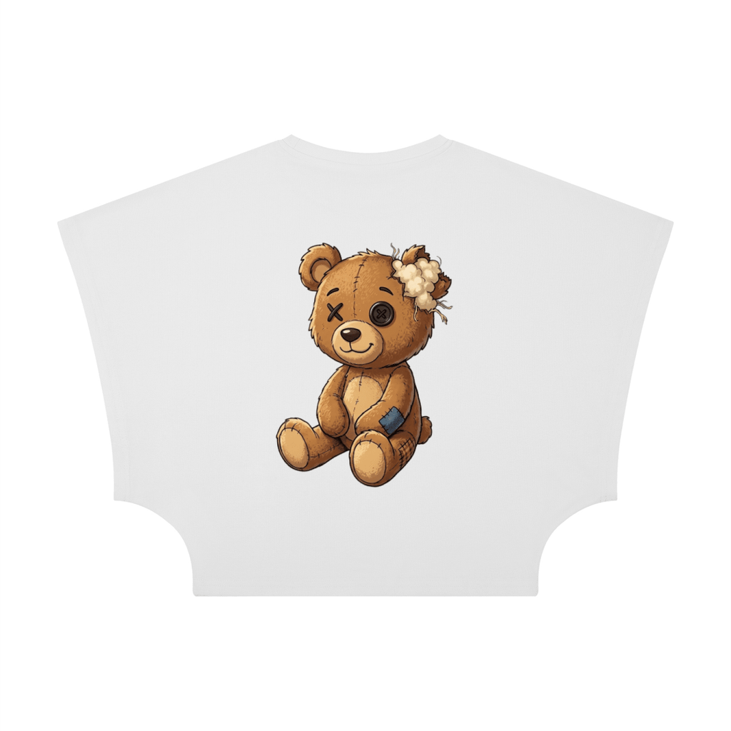 Women's Cropped T-Shirt by Munchi Bears - Munchi Bears