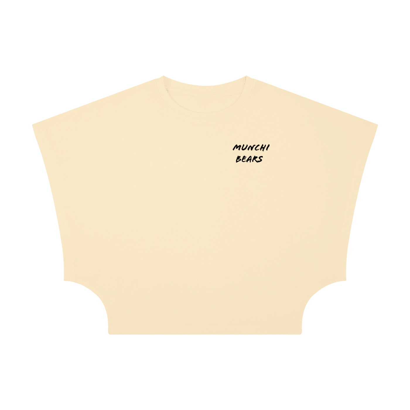 Women's Cropped T-Shirt by Munchi Bears - Munchi Bears